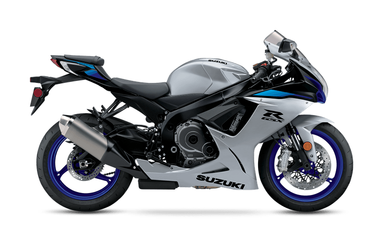 Suzuki GSXR600 Fairing Kit (2025-2026) Gloss Silver, Blue, Black at KingsMotorcycleFairings.com