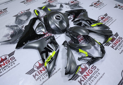 Suzuki GSXR600 Fairing Kit (2025-2026) Gray, Neon Yellow, Black at KingsMotorcycleFairings.com