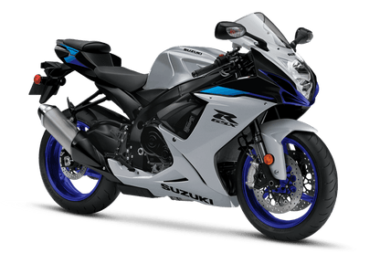 Suzuki GSXR600 Fairing Kit (2025-2026) Silver, Black, Blue at KingsMotorcycleFairings.com