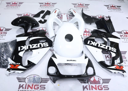 Suzuki GSXR600 Fairings (1996-1999) Gloss White, Black, Red at KingsMotorcycleFairings.com