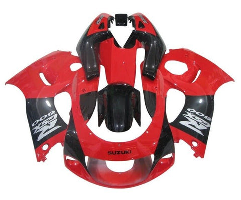 Suzuki GSXR600 Fairings (1996-1999) Red, Black, Gray at KingsMotorcycleFairings.com