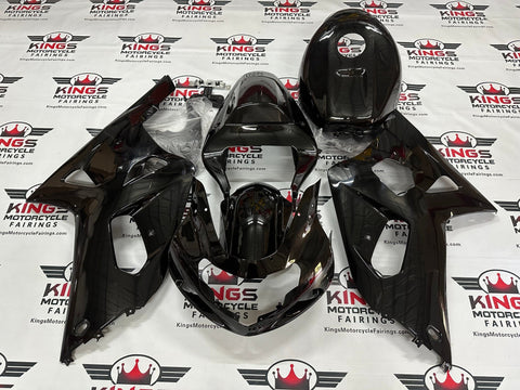 Suzuki GSXR600 Fairings (2000-2003) All Black at KingsMotorcycleFairings.com