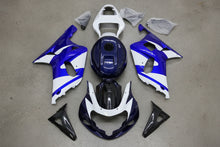 Suzuki GSXR600 Fairings (2000-2003) Dark Blue, Blue, White at KingsMotorcycleFairings.com