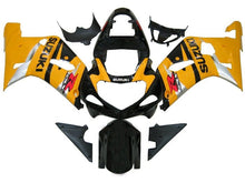 Suzuki GSXR600 Fairings (2000-2003) Dark Yellow, Black, Silver at KingsMotorcycleFairings.com
