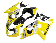 Suzuki GSXR 600 Fairings (2000-2003) Gloss Yellow, Silver, Black at KingsMotorcycleFairings.com