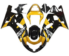 Suzuki GSXR600 Fairings (2000-2003) Gold, Black, Gray at KingsMotorcycleFairings.com