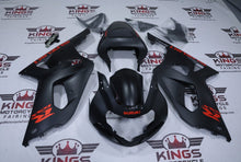 Suzuki GSXR600 Fairings (2000-2003) Matte Black, Matte Red from KingsMotorcycleFairings.com