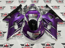 Suzuki GSX-R600 Fairing Kit (2000-2003) Purple, Black, Silver from KingsMotorcycleFairings.com