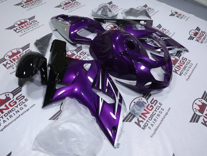 Suzuki GSXR600 Fairings (2000-2003) Purple, Silver, Black at KingsMotorcycleFairings.com