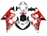 Suzuki GSXR600 Fairings (2000-2003) Red, Silver, Black at KingsMotorcycleFairings.com
