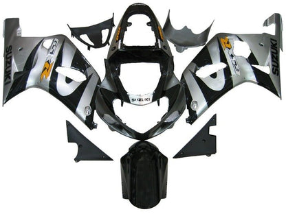 Suzuki GSXR600 Fairings (2000-2003) Silver, Black, Yellow at KingsMotorcycleFairings.com