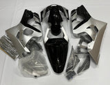 Suzuki GSXR600 Fairings (2000-2003) Silver, Black at KingsMotorcycleFairings.com
