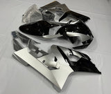 Suzuki GSXR600 Fairings (2000-2003) Silver, Black at KingsMotorcycleFairings.com