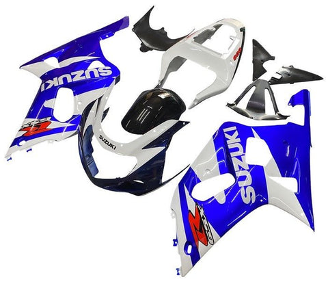 Suzuki GSXR600 Fairings (2000-2003) White, Blue, Black, Dark Blue at KingsMotorcycleFairings.com