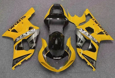 Suzuki GSXR600 Fairings (2000-2003) Yellow, Black, Gray, Silver at KingsMotorcycleFairings.com