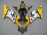 Suzuki GSXR 600 Fairings (2000-2003) Yellow, Silver, Black at KingsMotorcycleFairings.com