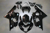 Suzuki GSXR600 Fairings (2004-2005) Black at KingsMotorcycleFairings.com