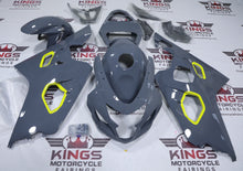 Suzuki GSXR600 Fairings (2004-2005) Gray, Neon Yellow at KingsMotorcycleFairings.com