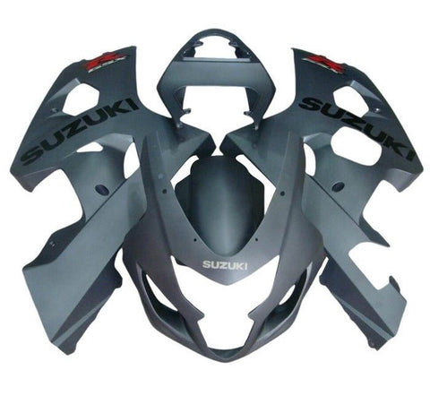 Suzuki GSXR600 Fairings (2004-2005) Matte Gray at KingsMotorcycleFairings.com