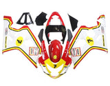 Suzuki GSXR600 Fairings (2004-2005) White, Red, Yellow at KingsMotorcycleFairings.com
