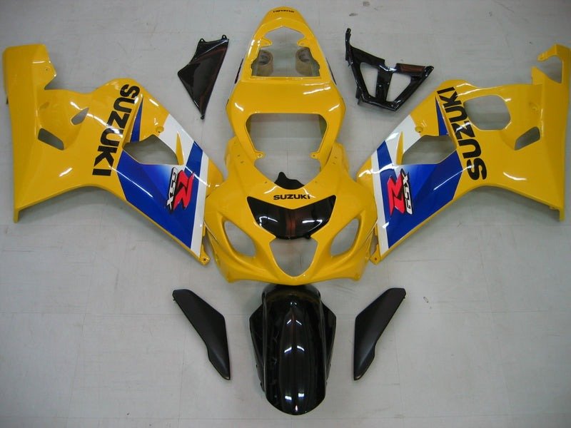 Suzuki GSXR600 Fairings (2004-2005) Yellow, Black, Blue, White, Red at KingsMotorcycleFairings.com
