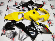 Suzuki GSXR600 Fairings (2004-2005) Yellow, Silver, Black, White from KingsMotorcycleFairings.com