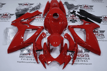 Suzuki GSXR600 Fairings (2006-2007) All Red at KingsMotorcycleFairings.com