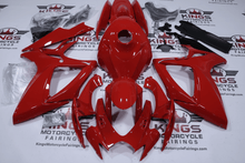 Suzuki GSXR600 Fairings (2006-2007) All Red from KingsMotorcycleFairings.com