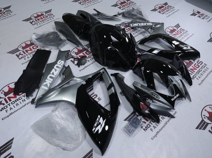 Suzuki GSXR600 Fairings (2006-2007) Black, Gray Metallic, White from KingsMotorcycleFairings.com