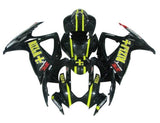 Suzuki GSXR 600 Fairings (2006-2007) Black, Yellow Rizla at KingsMotorcycleFairings.com