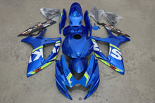 Suzuki GSXR 600 Fairings (2006-2007) Blue, Neon Yellow, White at KingsMotorcycleFairings.com