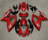 Suzuki GSXR600 Fairings (2006-2007) Red Candy, Silver at KingsMotorcycleFairings.com