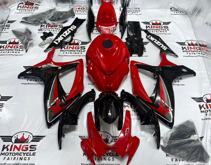 Suzuki GSXR600 Fairings (2006-2007) Red, Black, Silver, White from KingsMotorcycleFairings.com