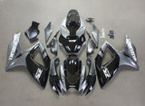 Suzuki GSXR 600 Fairings (2006-2007) Silver, Black, White at KingsMotorcycleFairings.com