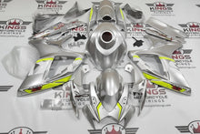 Suzuki GSXR600 Fairings (2006-2007) Silver, White, Neon Yellow at KingsMotorcycleFairings.com