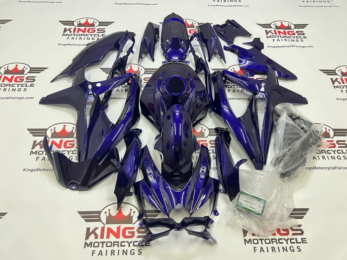 Suzuki GSXR600 Fairings (2008-2010) Dark Purple from KingsMotorcycleFairings.com