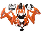 Suzuki GSXR 600 Fairings (2008-2010) Matte Orange at KingsMotorcycleFairings.com