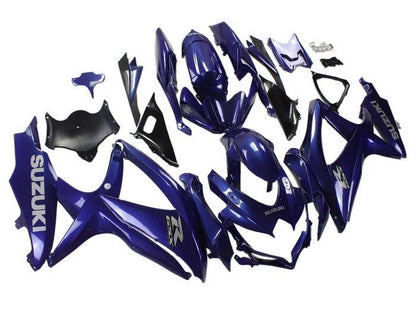 Suzuki GSXR600 Fairings (2008-2010) Purple, Gray at KingsMotorcycleFairings.com