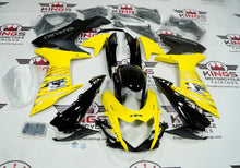 Suzuki GSXR600 Fairings (2011-2024) Yellow, Black, Silver, Matte Black Checkered at KingsMotorcycleFairings.com