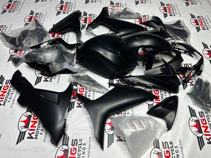 Suzuki GSXR600 Fairings (2011-2024) All Matte Black at KingsMotorcycleFairings.com