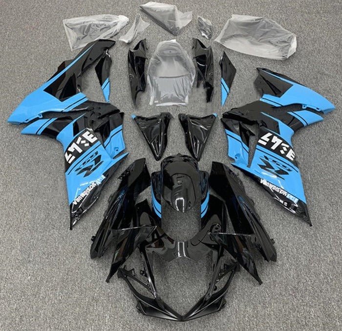 Suzuki GSXR 600 Fairings (2011-2024) Black, Blue Yoshimura at KingsMotorcycleFairings.com