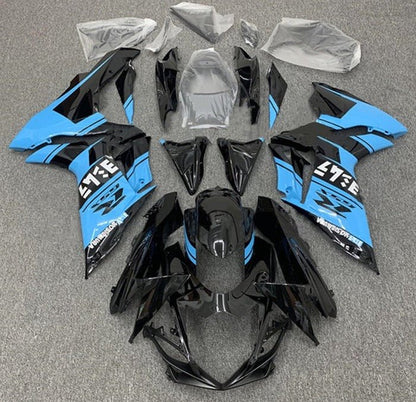 Suzuki GSXR 600 Fairings (2011-2024) Black, Blue Yoshimura at KingsMotorcycleFairings.com