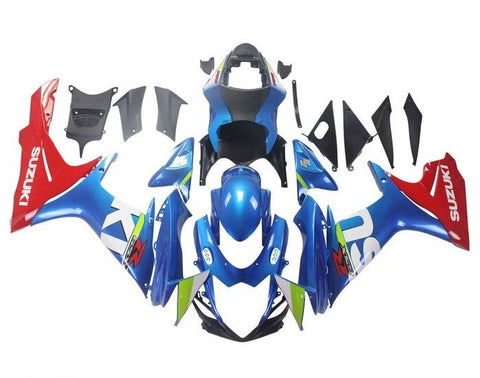 Suzuki GSXR 600 Fairings (2011-2024) Blue, Red, White, Neon at KingsMotorcycleFairings.com