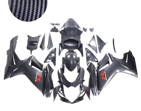 Suzuki GSXR 600 Fairings (2011-2024) Faux Carbon Fiber at KingsMotorcycleFairings.com