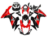 Suzuki GSXR 600 Fairings (2011-2024) Gloss Red, Black, Silver at KingsMotorcycleFairings.com