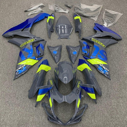Suzuki GSXR600 Fairings (2011-2024) Gray, Blue, Green at KingsMotorcycleFairings.com