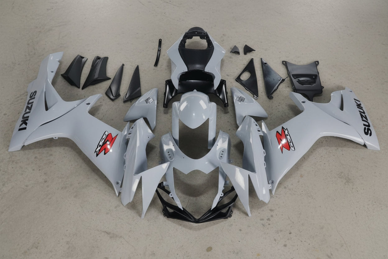 Suzuki GSXR 600 Fairings (2011-2024) Gray at KingsMotorcycleFairings.com
