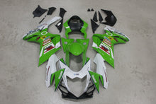 Suzuki GSXR 600 Fairings (2011-2024) Green, White at KingsMotorcycleFairings.com