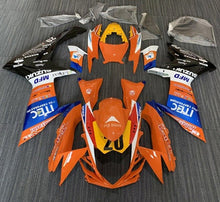 Suzuki GSXR 600 Fairings (2011-2024) Orange, Blue at KingsMotorcycleFairings.com