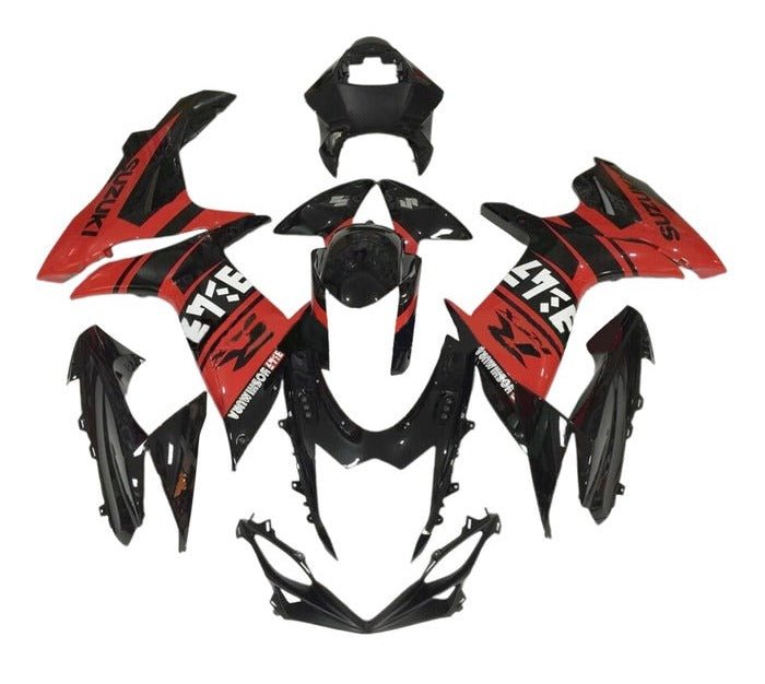 Suzuki GSXR 600 Fairings (2011-2024) Red, Black Yoshimura at KingsMotorcycleFairings.com